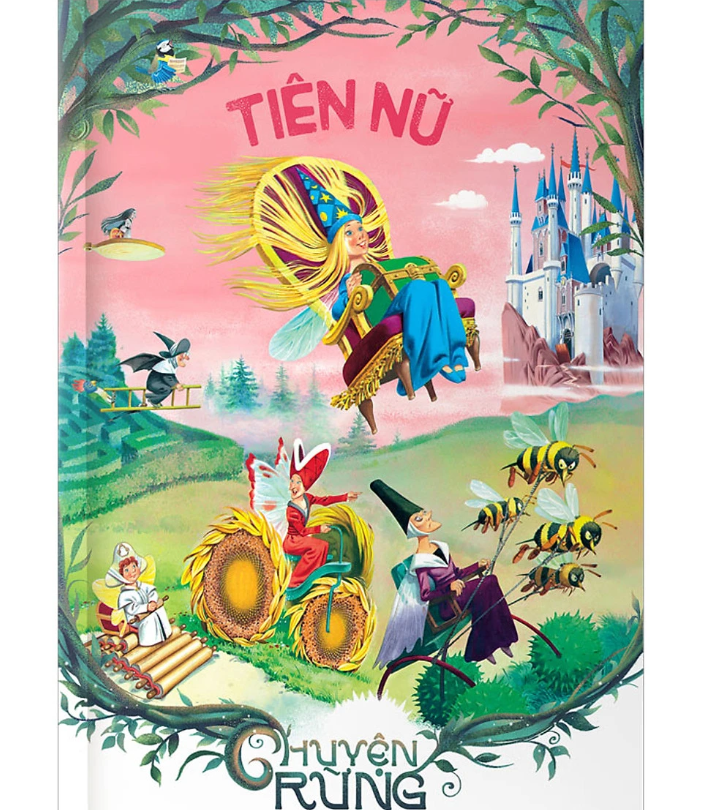 Combo 2 cuốn chuyện rừng: Tiên Nữ + Cư Dân Của Rừng ( Bộ chuyện vui nhộn,đầy màu sắc dành cho các bé)