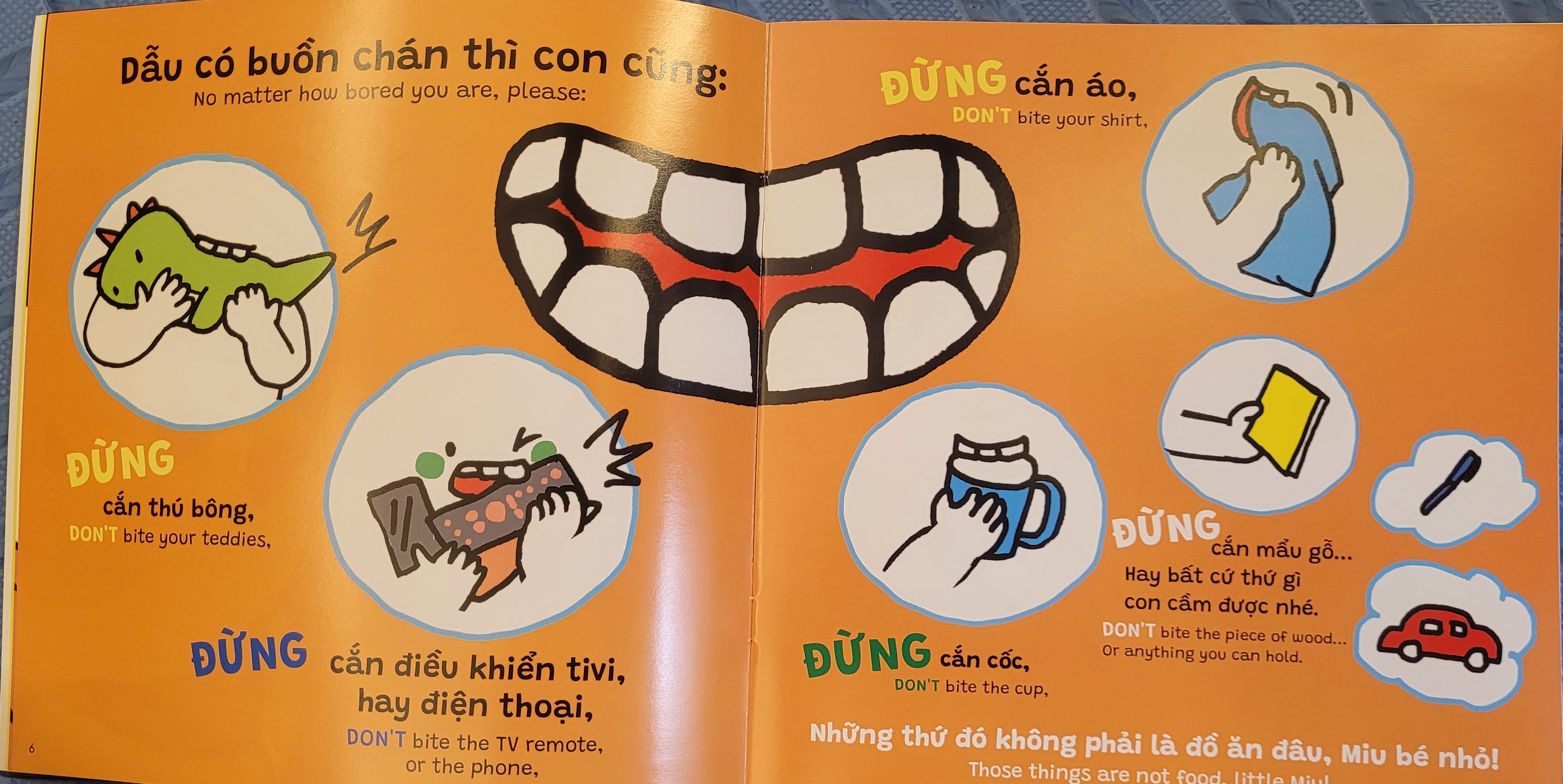 Sách Ehon Song ngữ Anh - Việt: Kĩ Năng Sống - Miu Bé Nhỏ - Phần 3 - Lẻ Tùy Chọn (1-6 tuổi)