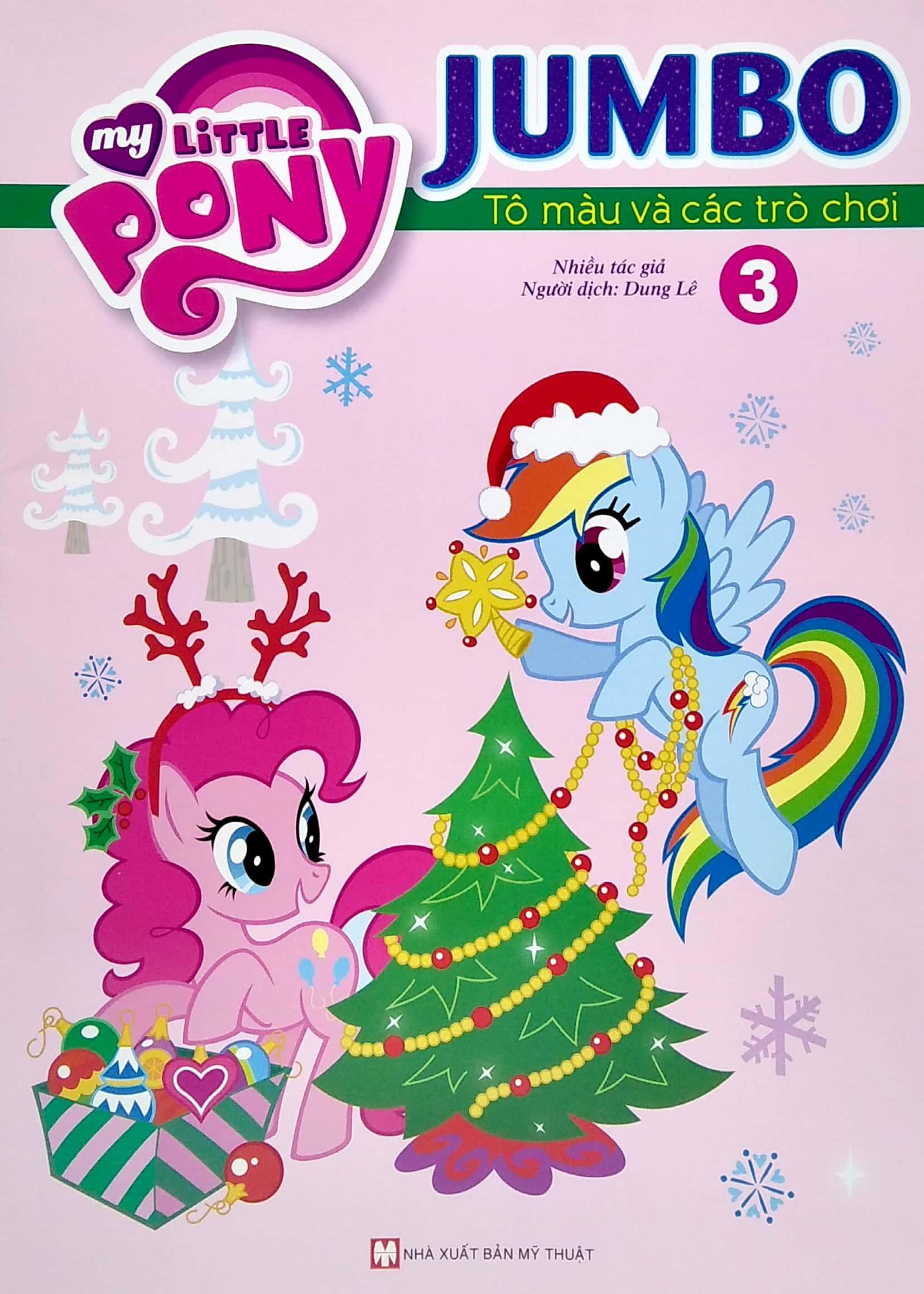 My Little Pony - Jumbo - Tô Màu Và Các Trò Chơi - Tập 3