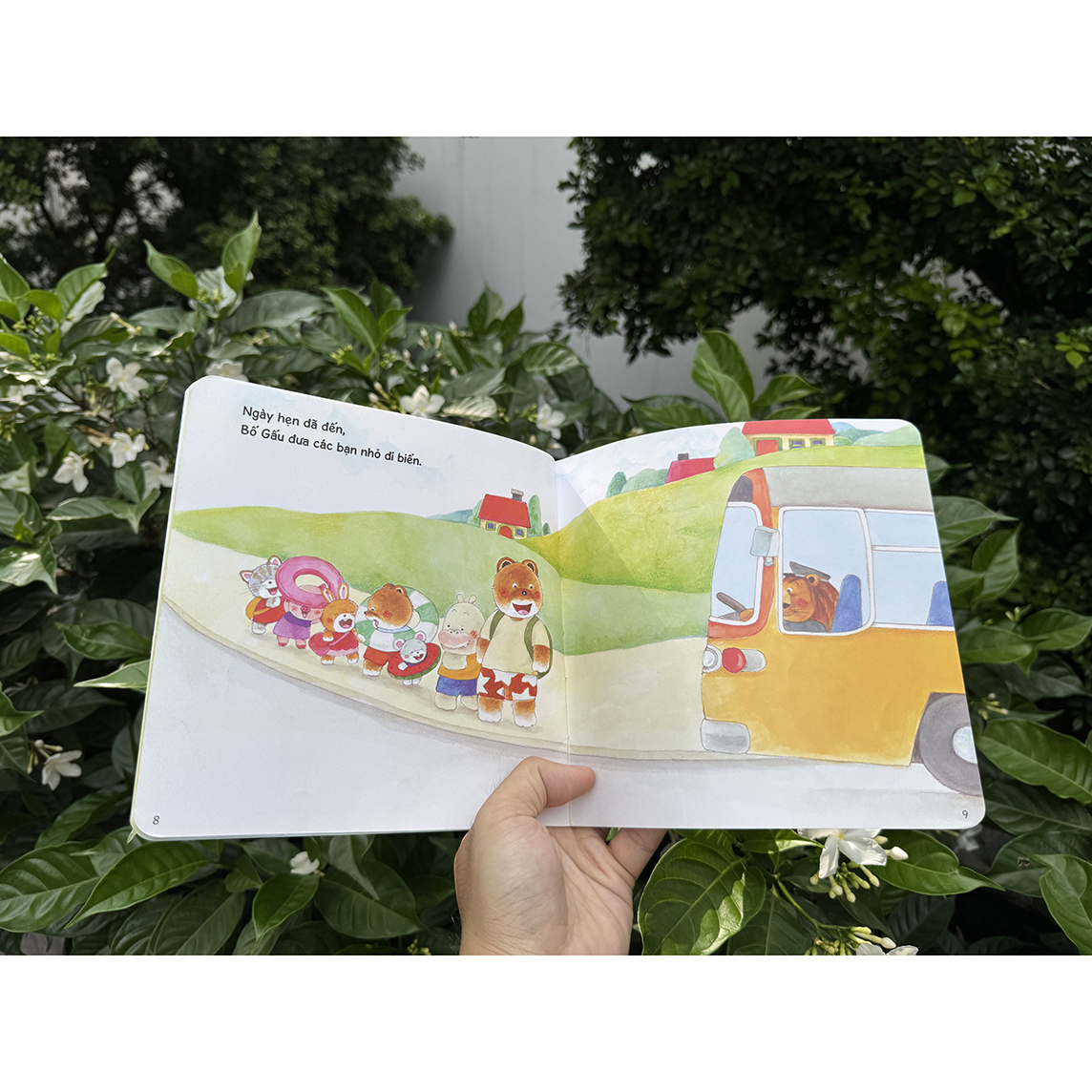 Đi biển thật vui! - Sách tranh ehon Gấu con Kuma - Những chuyện nhỏ hàng ngày