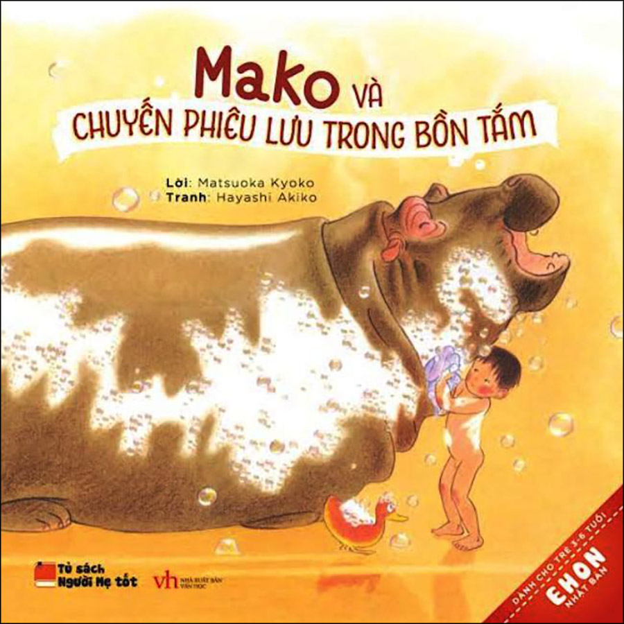 Ehon Nhật Bản - Mako Và Chuyến Phiêu Lưu Trong Bồn Tắm