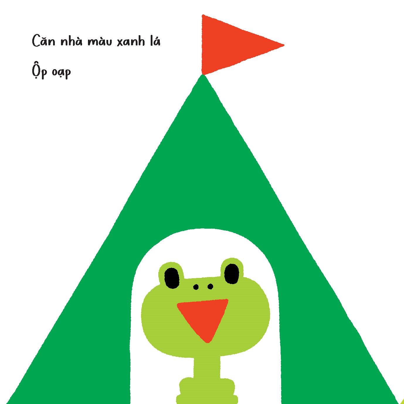 Sách - Ộp oạp, ộp oạp! Màu xanh - Mình cùng vui chơi nhé!
