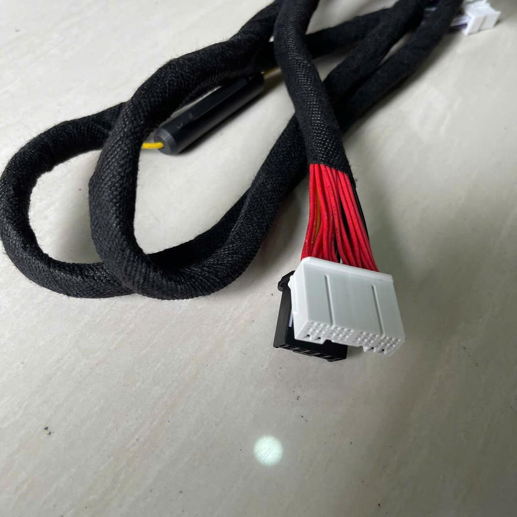 Dây cắm Amply/DSP TOYOTA, kết nối đầu nguyên bản cho xe ô tô Toyota Camry, Senna 21, Highlander 21, Avalon.