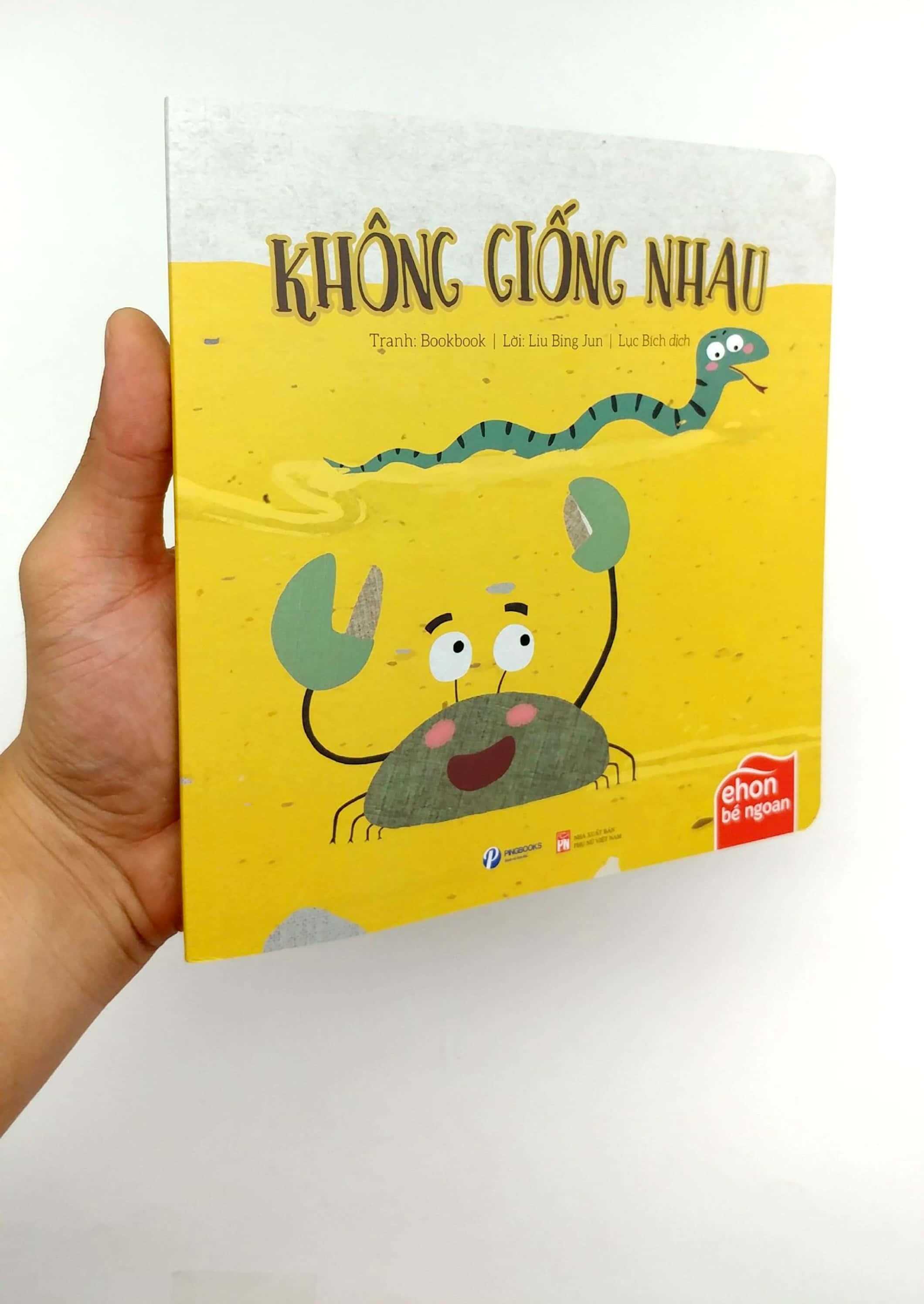 Ehon Bé Ngoan - Là Ai Thế Nhỉ: Không Giống Nhau