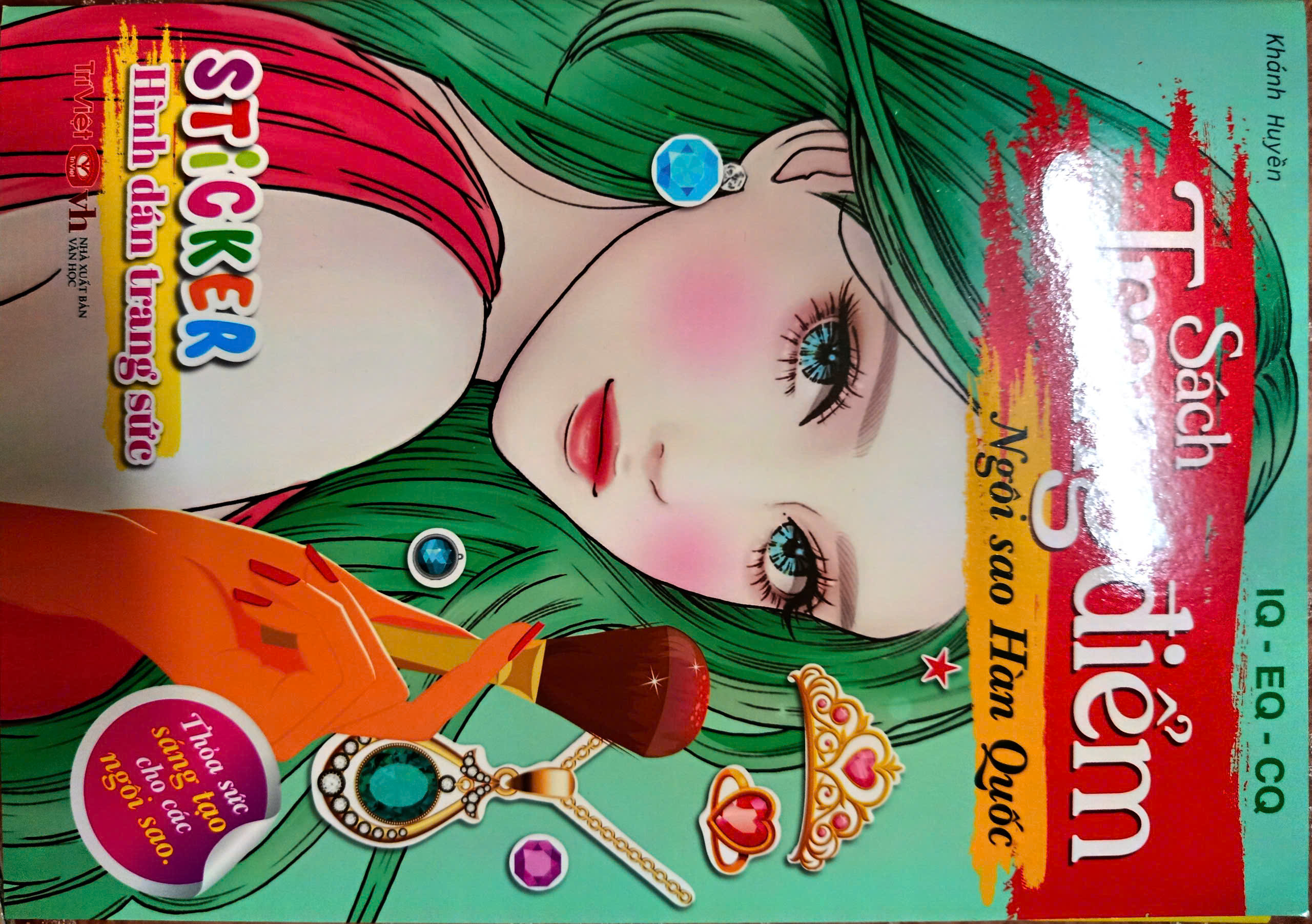 Bộ Sách Trang Điểm - Ngôi Sao Hàn Quốc (Bộ 6 Cuốn + Tặng Sticker Đáng Yêu)