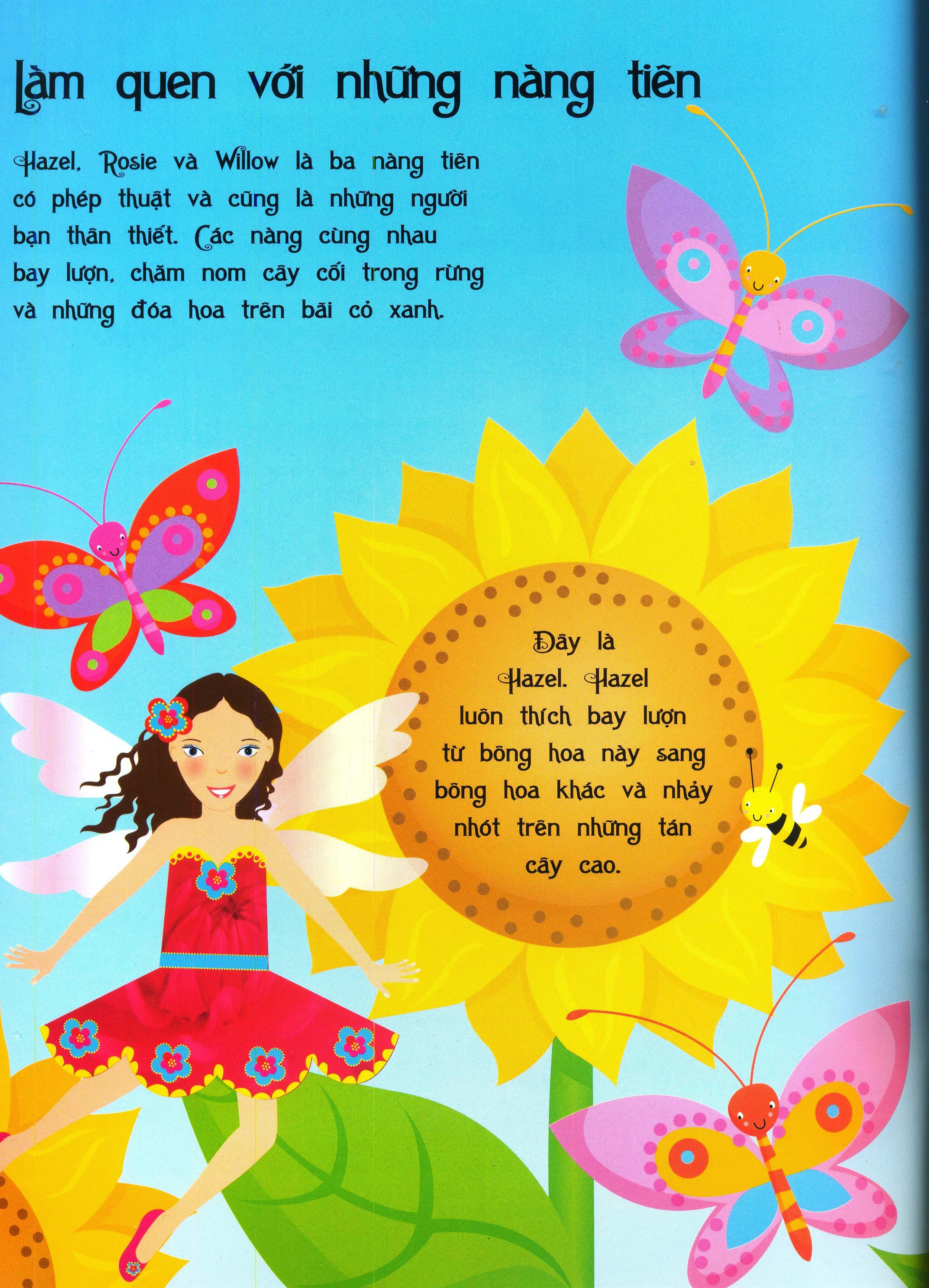 Dán Hình Sáng Tạo Trang Phục Búp Bê - Những Nàng Tiên