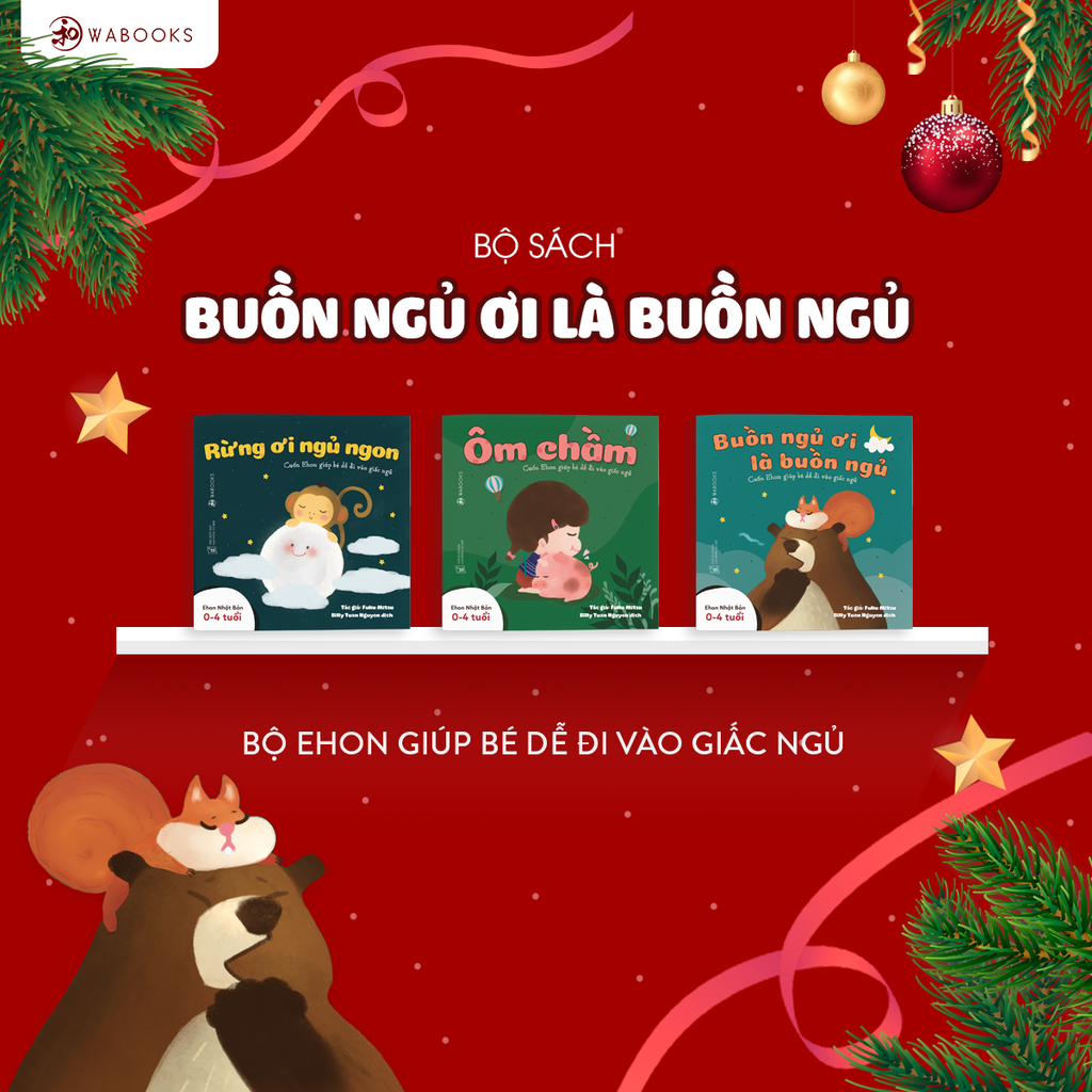 Combo Sách Ehon 9 Cuốn Moi Moi, Âm Thanh, Buồn Ngủ Cho Bé 0 - 2 Tuổi