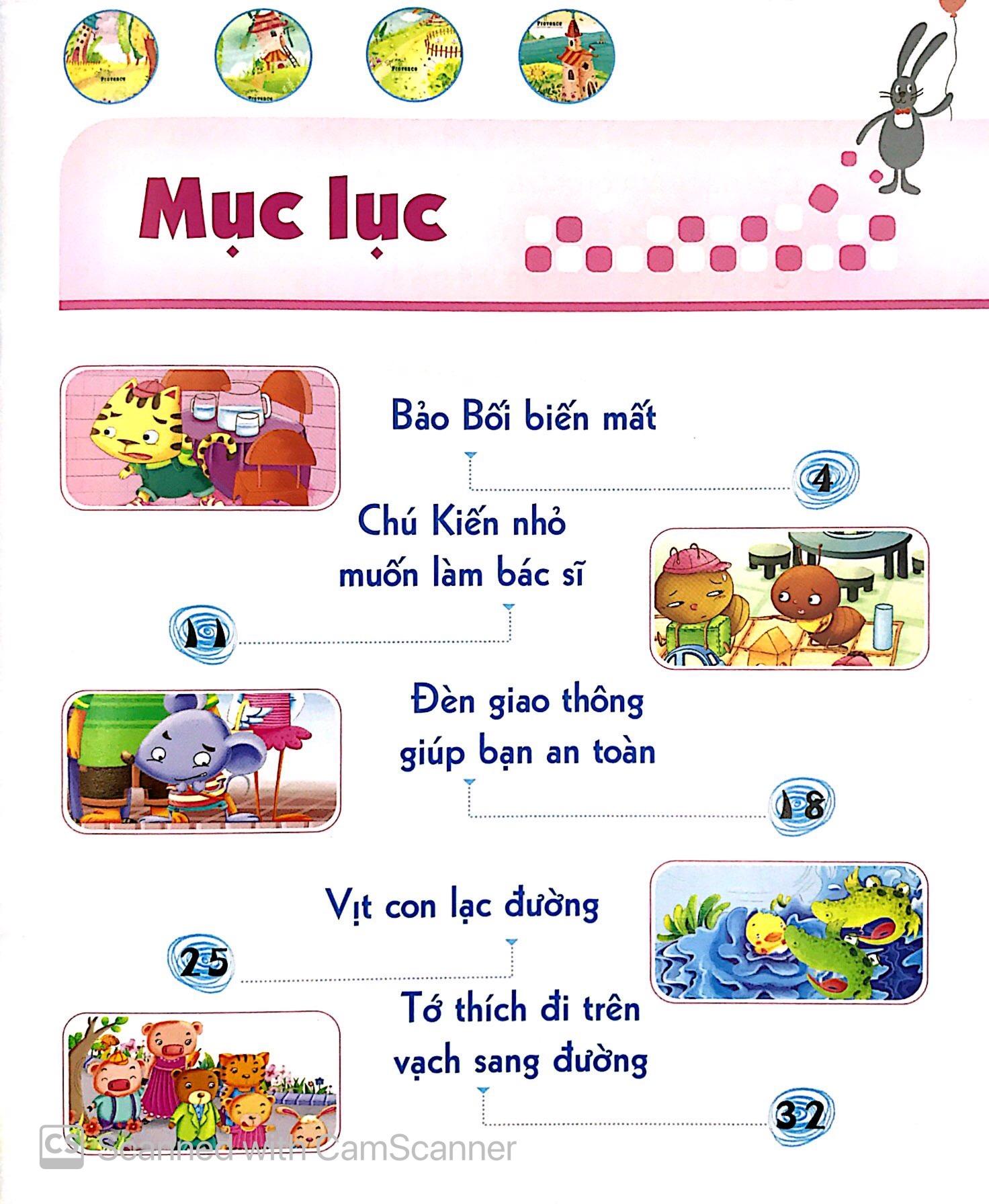Cùng Con Rèn Thói Quen Tốt - Chủ Đề: An Toàn (Tái Bản 2018)