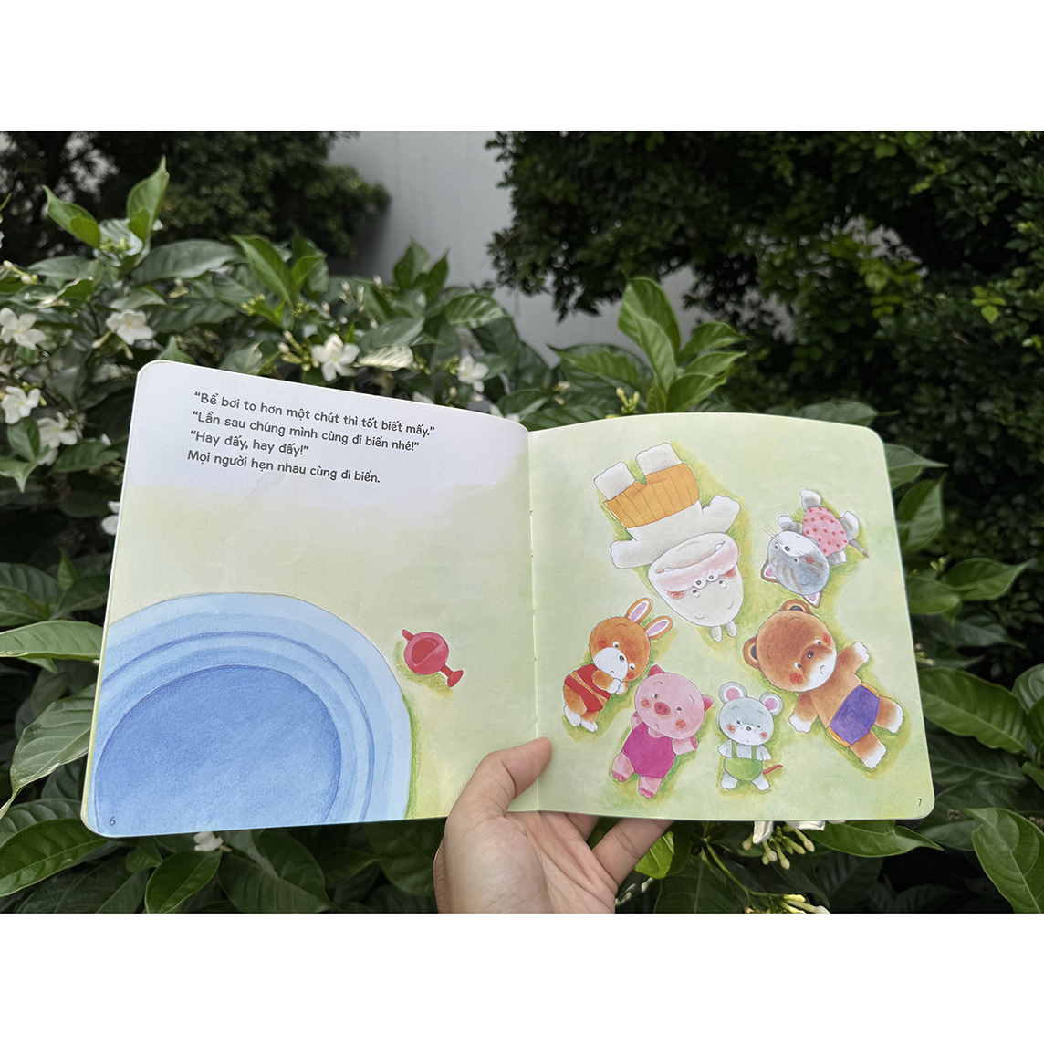 Đi biển thật vui! - Sách tranh ehon Gấu con Kuma - Những chuyện nhỏ hàng ngày