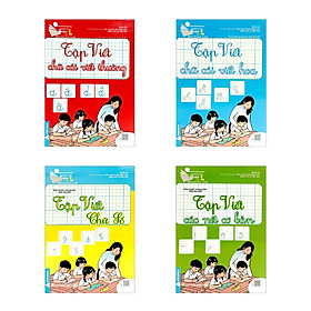 Sách - Hành Trang Vào Lớp 1 - Tập Viết - Bộ 4 Cuốn