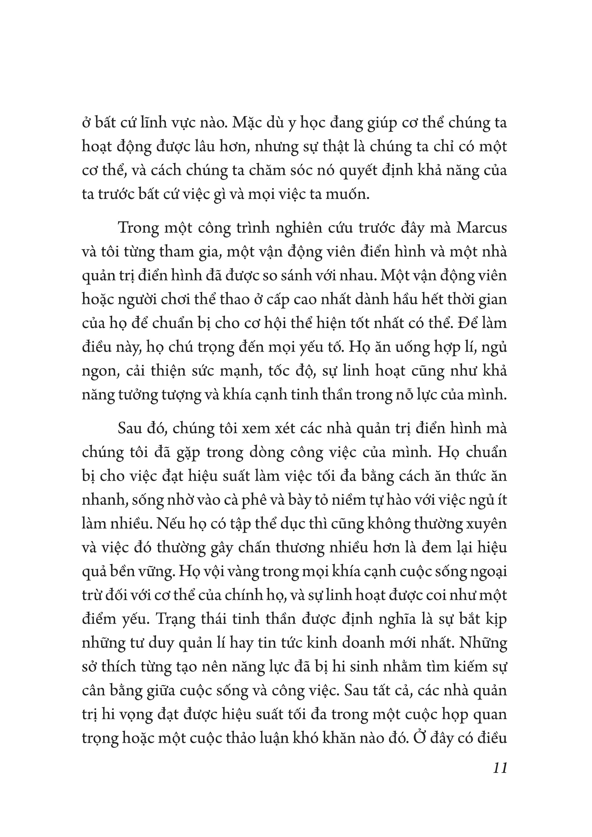 Sách: Khỏe Để Lãnh Đạo