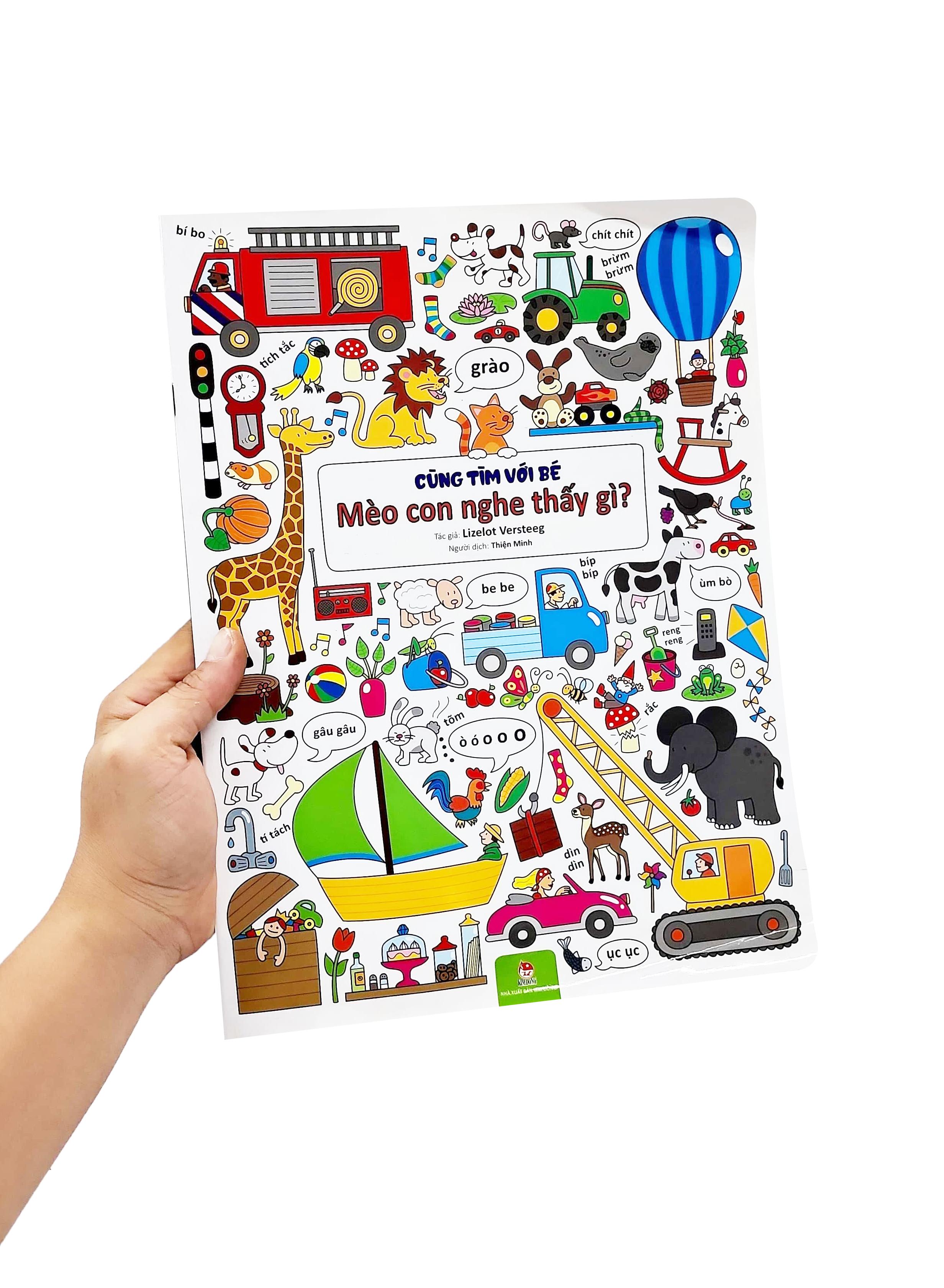 Cùng Tìm Với Bé: Mèo Con Nghe Thấy Gì