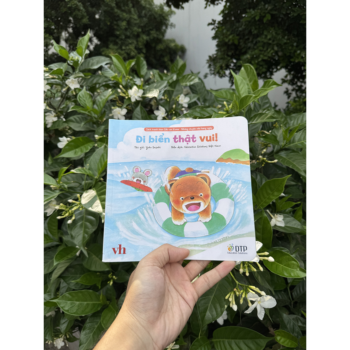 Đi biển thật vui! - Sách tranh ehon Gấu con Kuma - Những chuyện nhỏ hàng ngày