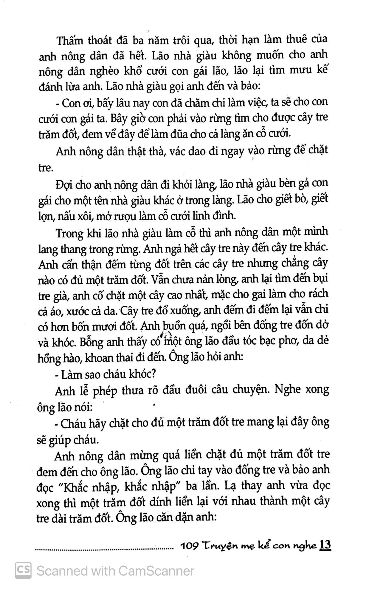 Truyện Cổ Tích Chọn Lọc: 109 Truyện Mẹ Kể Con Nghe (tái bản)