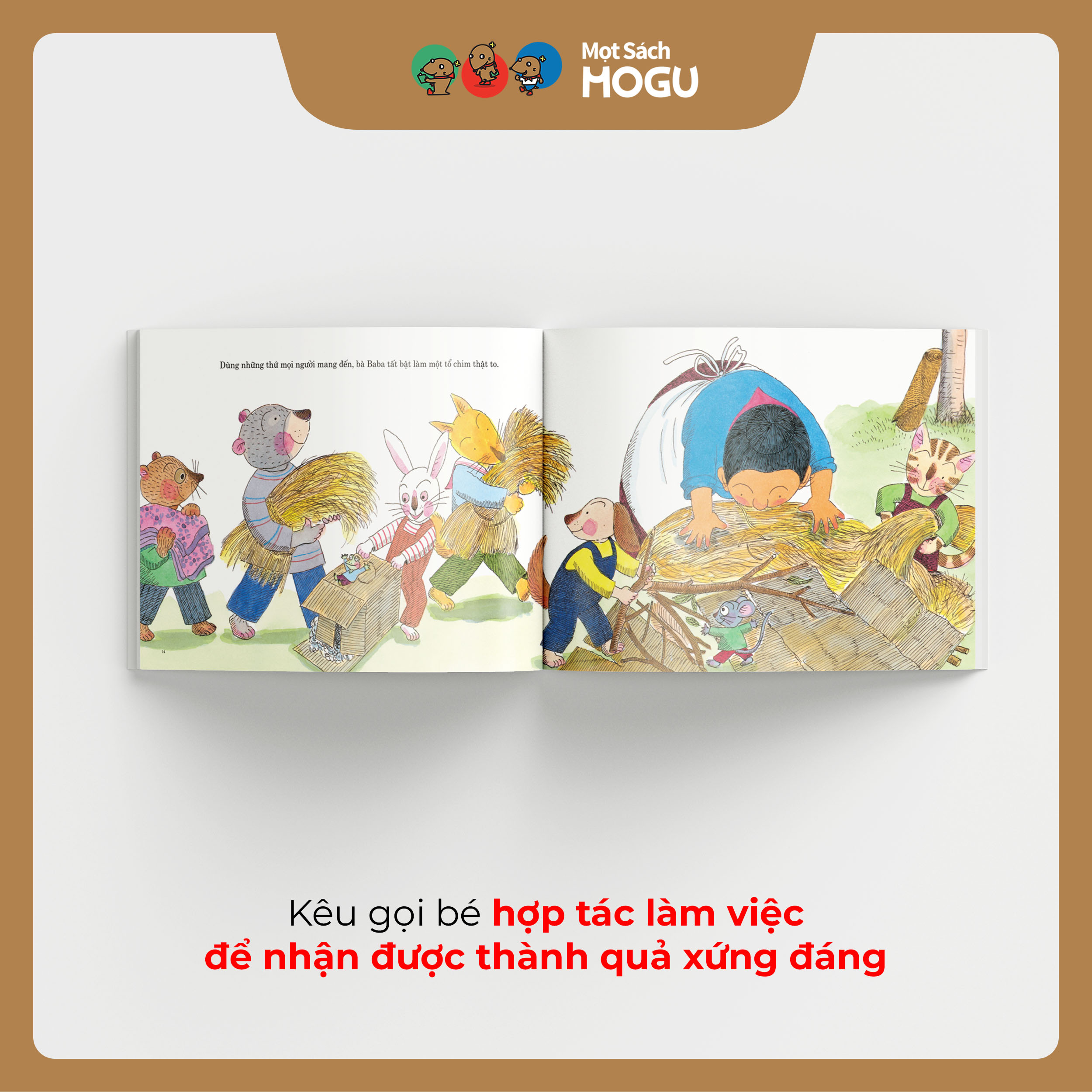 Truyện Ehon bé 3-4-5 tuổi - Nhà của chim