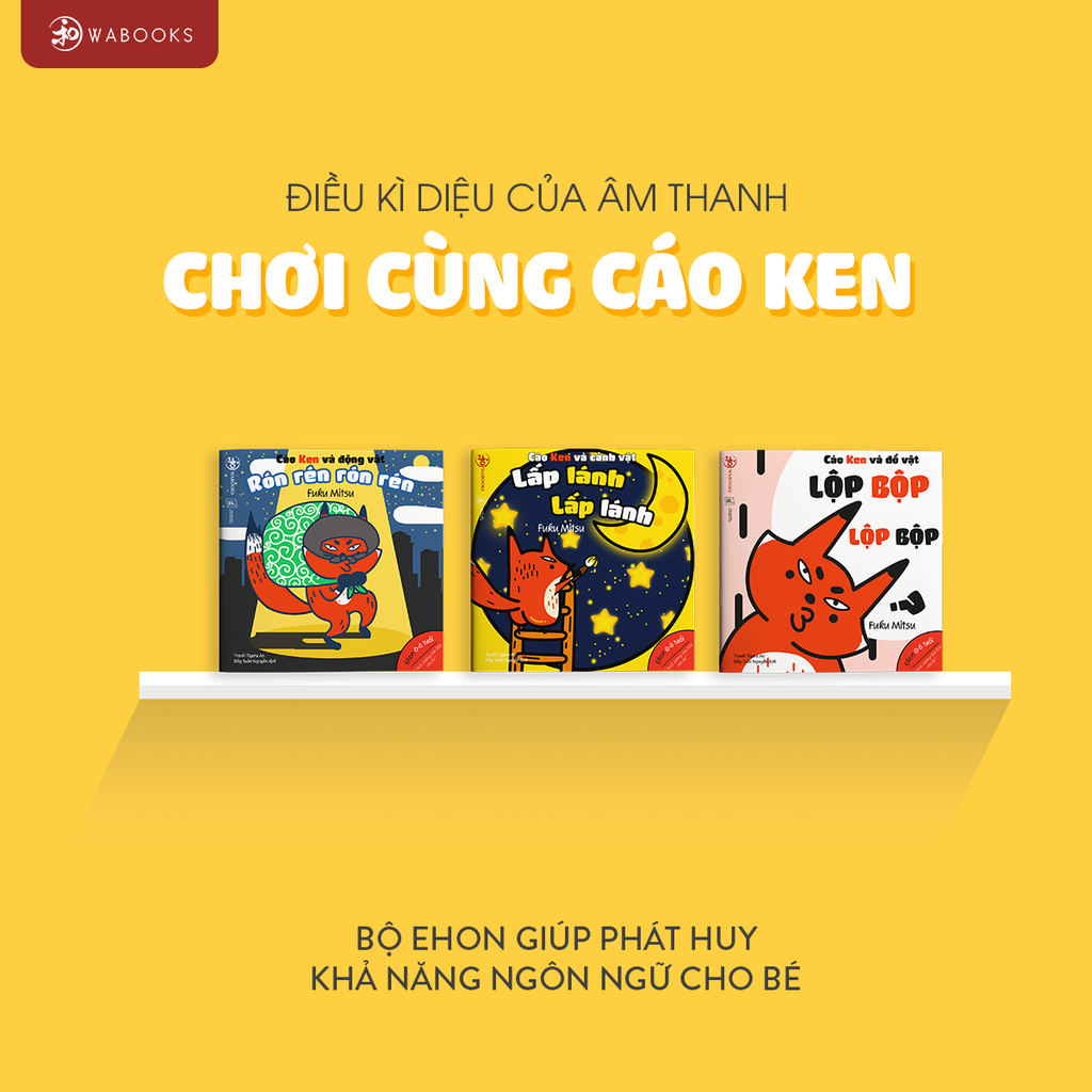 Combo Sách Ehon 9 Cuốn Moi Moi, Âm Thanh, Buồn Ngủ Cho Bé 0 - 2 Tuổi