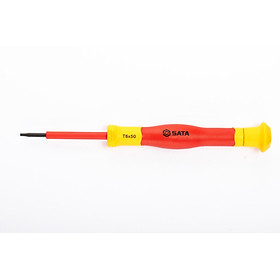 Tua vít nhỏ chính xác T8 * 50mm cách điện 1000V VDE SATA 63902
