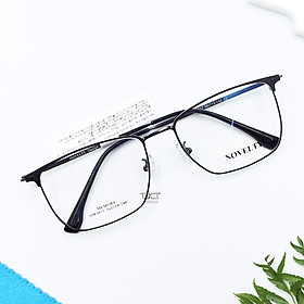GỌNG KÍNH CẬN UNISEX , KIỂU EYEBROWN THANH LỊCH, CHÍNH HÃNG NOVELTY NM3013