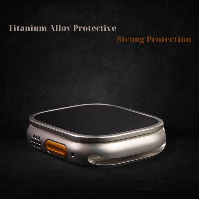Miếng Dán Cường Lực Đồng Hồ Thông Minh Viền Titanium Alloy - Titan Glass - Art House - Hàng chính hãng