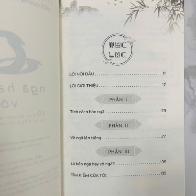 Sách - Ngã Hay Vô Ngã - 40 lí do để vượt qua chính mình, tìm thấy bình yêu trong tâm trí (VLA)