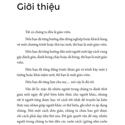 Ngừng Nói Bắt Đầu Tạo Ảnh Hưởng
