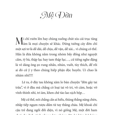 Đời của Mệ