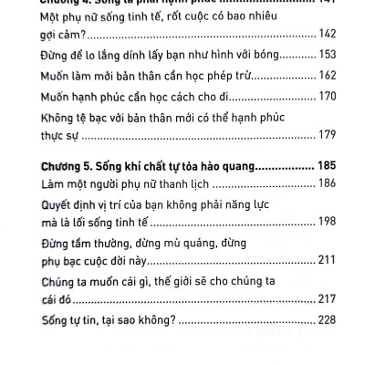 Phụ Nữ Khí Chất Sẽ Tự Có Hào Quang (Sbooks)