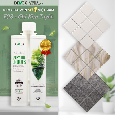 Combo 1 Súng Thủy Lực, 1 Chai Keo Chà Ron DEMEX (Không Chứa 3 Chất Hóa Học Gây Ung Thư, Bảo Vệ Môi Trường)