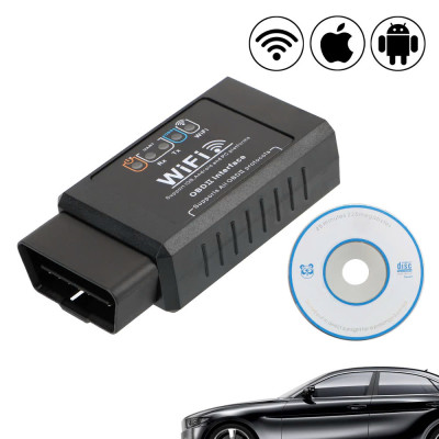 Máy OBD2 Wifi Tex - Bản Mới Màu Đen Loại Tốt Đọc Xóa Lỗi Hiệu Quả, ĐÈN TRANG TRÍ 