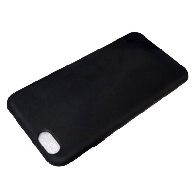 Ốp điện thoại silicon màu đen cho iPhone 5 5S SE - miếng lót chuột