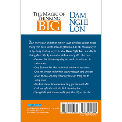 Dám Nghĩ Lớn! (Khổ Nhỏ)(Tái Bản)