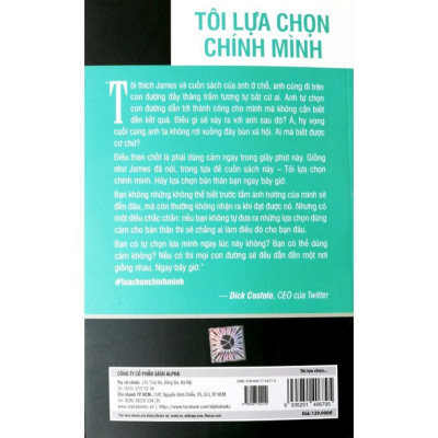 Sách Tôi lựa chọn chính mình - Alphabooks - BẢN QUYỀN