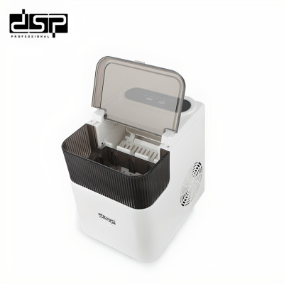 Máy làm đá viên siêu tốc, chỉ trong 6 phút Thương hiệu Nga cao cấp DSP KD8001, Công suất làm đá 90-165W, sản lượng 12kg/24h, Dung tích bình chứa 1,4 lit - HÀNG NHẬP KHẨU, BẢO HÀNH 12 THÁNG