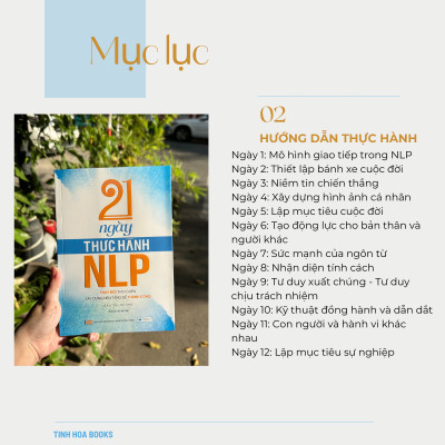 21 Ngày Thực Hành NLP - Thay Đổi Thói Quen, Xây Dựng Nền Tảng Để Thành Công