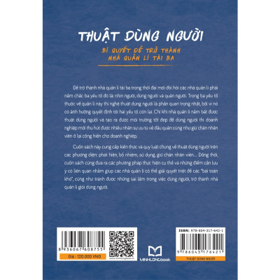 Sách - Thuật Dùng Người (ML)