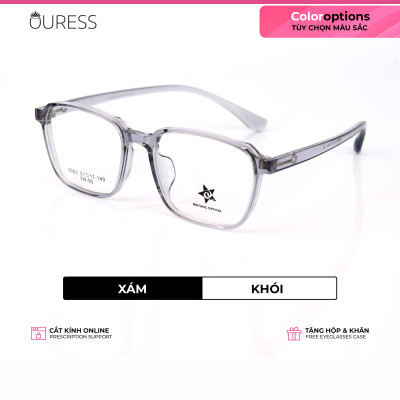Gọng kính 8082 nhựa cao cấp siêu bền thời trang cá tính nam nữ OURESS