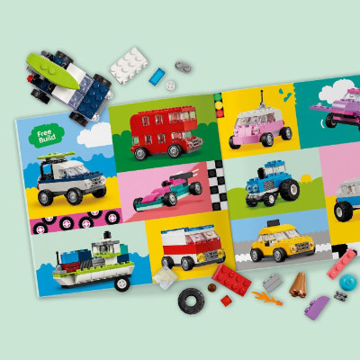 Đồ Chơi Lắp Ráp Bộ Gạch Chi Tiết Chủ Đề Phương Tiện Xe LEGO CLASSIC 11036 (900 chi tiết)