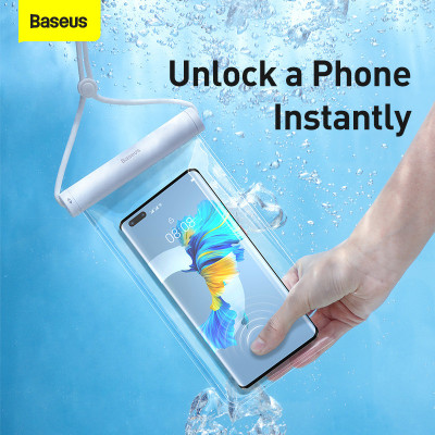(Hàng Chính Hãng) Túi Chống Nước Điện Thoại Baseus Cho iPhone 11 Pro Max, Samsung S20 Dành Cho Du Lịch, Picnic, Công Viên Nước, Hỗ Trợ Chụp Ảnh Dưới Nước Giúp Trải Nghiệm Của Bạn Thú Vị, An Toàn Hơn, Sản Phẩm Hot Cho Du Lịch