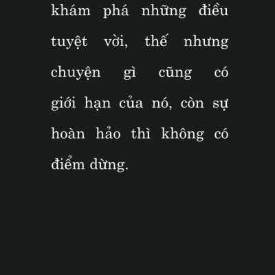 Tự Chủ Cảm Xúc, Làm Chủ Tương Lai