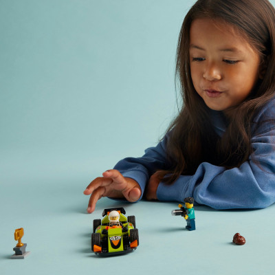 LEGO CITY 60399 Đồ chơi lắp ráp Xe đua thể thao xanh lá cây (56 chi tiết)