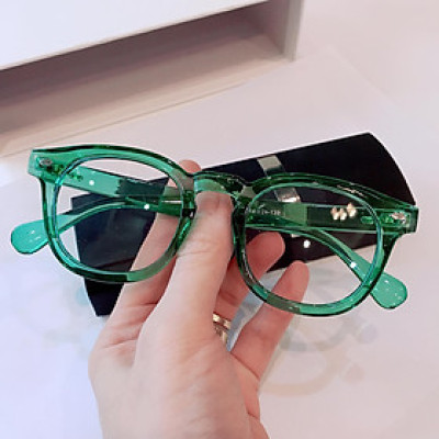 Kính Unisex LemTos Mắt Vuông To Gọng Nhựa Dày Chắc Chắn (Nhiều Màu)
