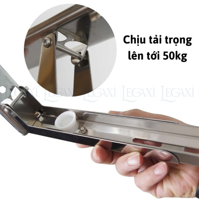 Giá đỡ lò vi sóng kim loại gấp gọn nhà bếp kệ treo lò nướng wifi ổ điện Legaxi