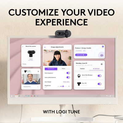 Webcam Logitech Brio 105 Full HD - hàng chính hãng