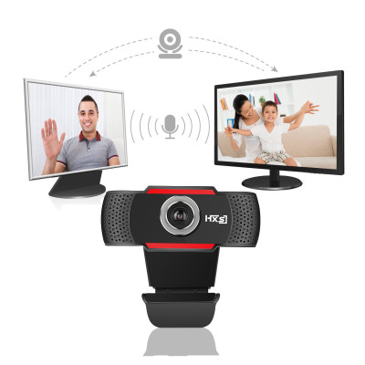 Webcam máy tính HXSJ S20 HD 640x480 Pixel USB3 2.0 Kèm Mic Cho Cuộc Gọi Video - Hàng Chính Hãng