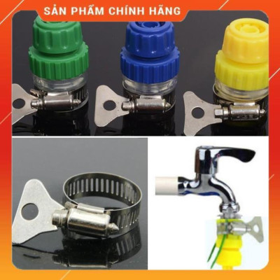 Bộ dây vòi xịt nước ️ ,tăng áp 3 lần,loại 7m,10m 206236 đầu đồng,đai,nối nhựa v+ túi đựng bút .