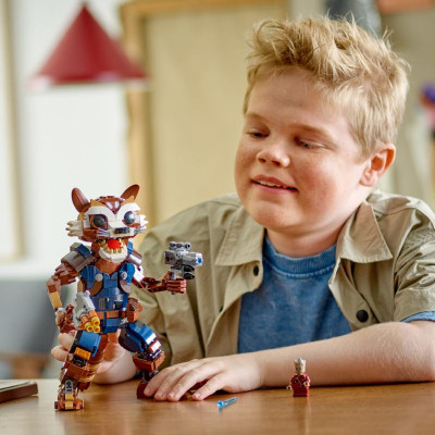 Đồ Chơi Lắp Ráp Mô Hình Nhân Vật Rocket LEGO SUPERHEROES 76282 (566 chi tiết)