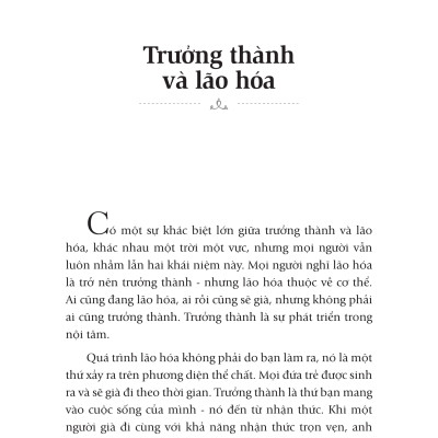 Osho - Trưởng Thành - Chạm Tới Bầu Trời Nội Tâm Của Bạn