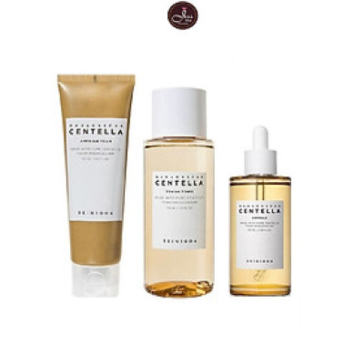 Bộ 3 sản phẩm dưỡng da Skin1004 Madagascar Centella bao gồm Sữa rửa mặt 125ml + Toner 200ml + Serum 100ml ( Tặng 1 Mask Sexylook)