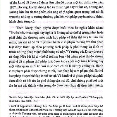 Về Pháp Quyền
