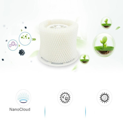 Máy tạo độ ẩm Philips HU4803 làm ẩm không khí phòng đa năng hiển thị đèn led - Hàng Nhập Khẩu